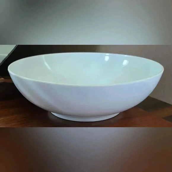 Vintage White Texas-Ware G-17 8" Melamine Bowl by PMC - Picture 1 of 2